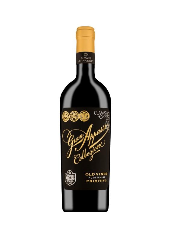 Gran Appasso - Collezione Old Vines Primitivo 2023- Wein - Rotwein - Italien - Apulien