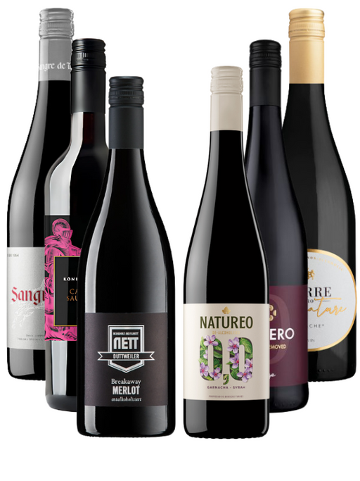 Entdecker-Paket - Alkoholfreie Rotweine