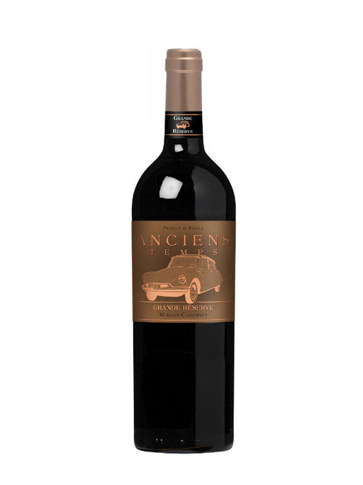 Mein-Weinhandel Anciens Temps Grande Réserve Rotwein 2025 mit Oldtimer-Etikett aus dem Languedoc
