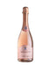 Mein-Weinhandel Bardolino Chiaretto Spumante DOC Brut Rosé-Schaumwein in Glasflasche mit kupferfarbener Kapsel und rosa Etikett.