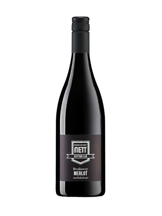 Mein-Weinhandel Bergdolt Reif & Nett BREAKAWAY Merlot alkoholfreier Rotwein mit Kirsch- und Schokoladenoten