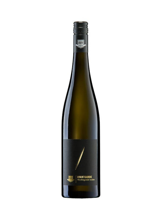Mein-Weinhandel Bergdolt Reif & Nett Weißburgunder AVANTGARDE 2021 Weißwein in dunkler Flasche mit schwarzem Etikett