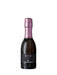 Mein-Weinhandel Borgo Molino Motivo Rosé Extra Dry Piccolo Flasche mit rosa Folie und elegantem schwarzem Etikett