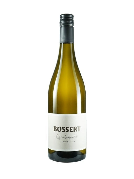Mein-Weinhandel Bossert Grauburgunder 2025 Weißweinflasche aus Rheinhessen mit elegantem Etikett