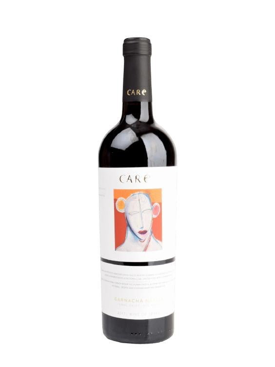 CARE Garnacha Nativa 2023 Rotwein von Bodegas Añadas, Spanien. Ausdrucksstark mit Aromen von Schwarzkirsche und Himbeere. Passt zu Fleischgerichten.