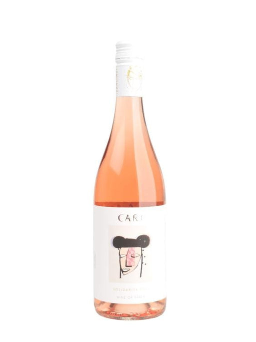 Mein-Weinhandel CARE Solidarity Rosé 2023, ein frischer spanischer Roséwein mit Aromen von roten Früchten.