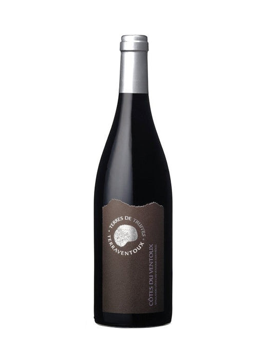 Mein-Weinhandel Cave Terraventoux Terres de Truffes 2023 Rotwein aus der Provence mit elegantem Etikett