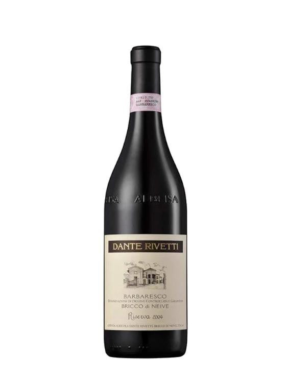 Dante Rivetti Barbaresco Riserva BRICCO DI NEIVE DOCG 2013 Rotwein mit vollem Körper, schönen Tanninen und langer Abgang. Ideal für besondere Anlässe.