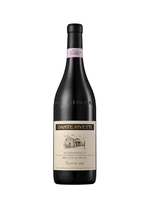 Dante Rivetti Barbaresco Riserva BRICCO DI NEIVE DOCG 2013 Rotwein mit vollem Körper, schönen Tanninen und langer Abgang. Ideal für besondere Anlässe.