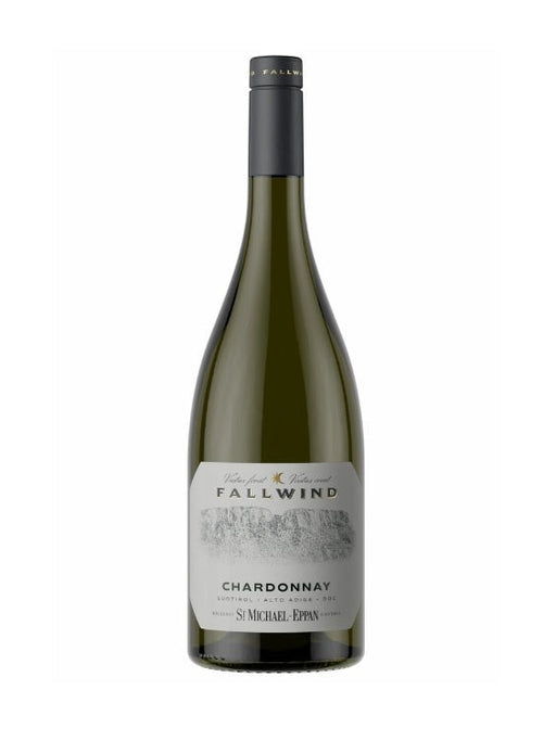 St. Michael-Eppan FALLWIND Chardonnay 2022 Weißwein aus Südtirol, hellgelb mit grünen Reflexen, Stachelbeere, Limette, Mineralik