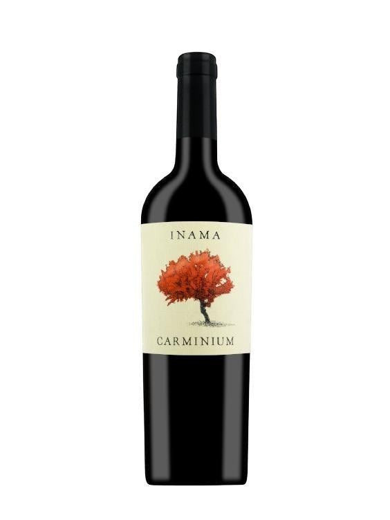 Mein-Weinhandel Inama Carminium 2019 Rotwein mit Aromen von Heilkräutern und dunklen Früchten, ausgebaut in Barrique-Fässern.