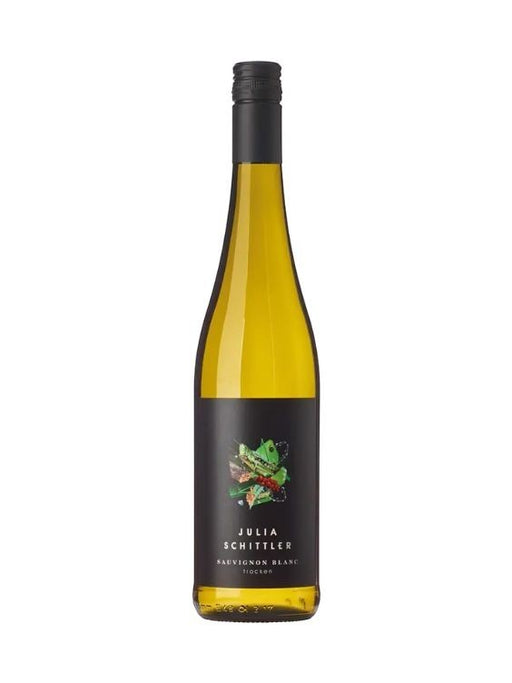 Mein-Weinhandel Julia Schittler Sauvignon Blanc 2023 Weißwein trocken mit Aromen von Stachelbeere und Cassis.