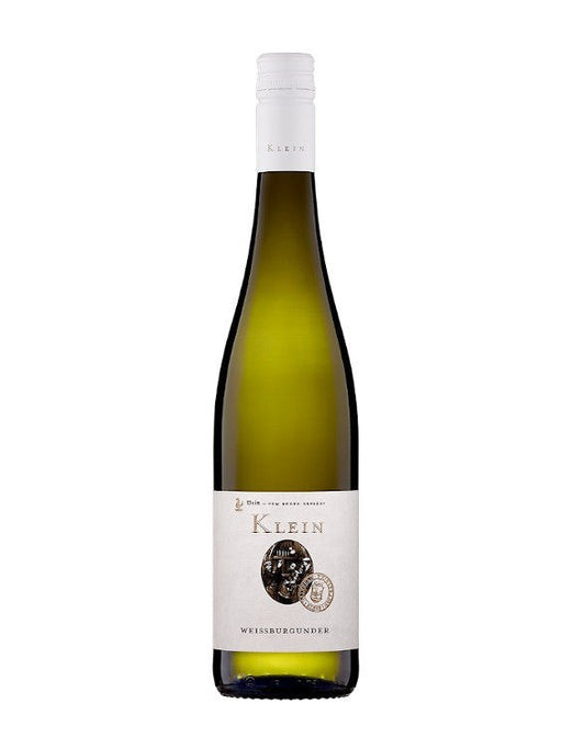 Weingut Klein Weißburgunder 2024: Saftiger Weißwein aus der Pfalz mit Aromen von Aprikose und Apfel, cremig und vollmundig.