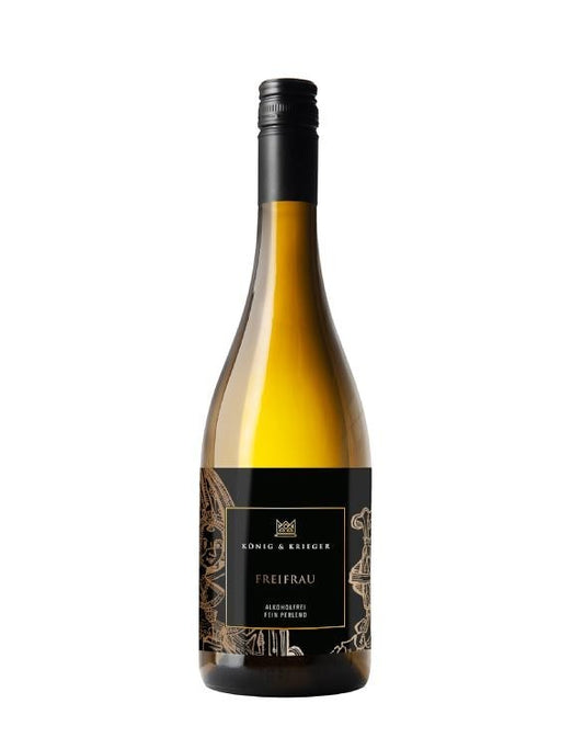 König & Krieger FREIFRAU alkoholfreier Secco, feinperlender Weißwein mit exotisch-würziger Frucht
