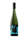 König & Krieger Riesling alkoholfreier Weißwein in grüner Flasche mit schwarzem Etikett und türkisfarbener Grafik eines Ritters.