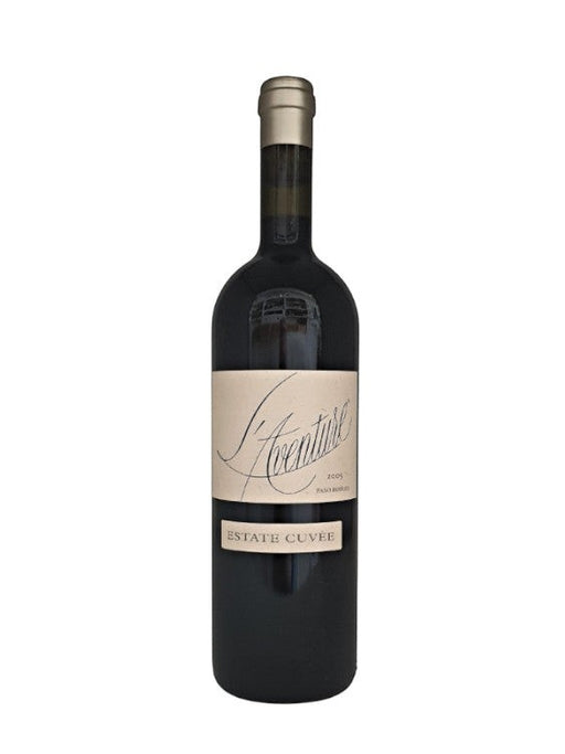 L'Aventure Estate Cuvée 2005 Rotwein aus Paso Robles, USA. Dunkle Frucht, komplexe Struktur, elegant.