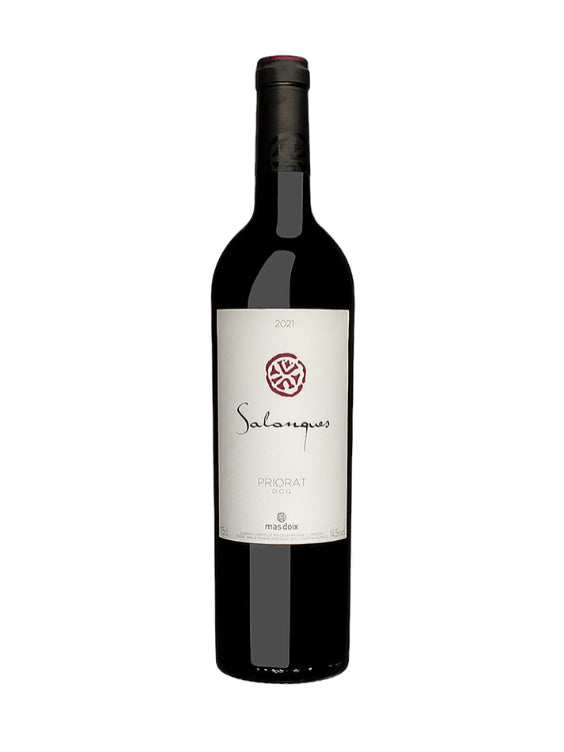 Mein-Weinhandel Mas Doix Salanques 2021 Rotwein aus dem Priorat in Spanien mit elegantem Etikett