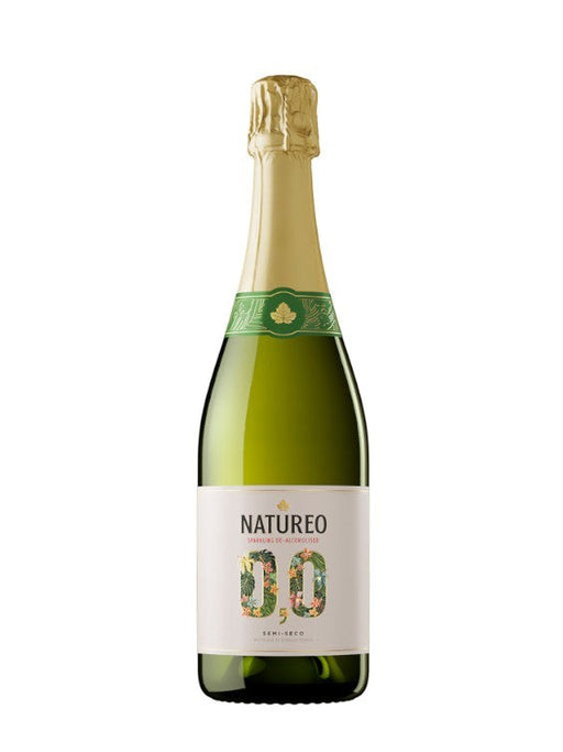 Mein-Weinhandel Natureo alkoholfreier Sekt Semi-Secco 0,0 mit Noten von exotischen Früchten, Kokos und Banane.