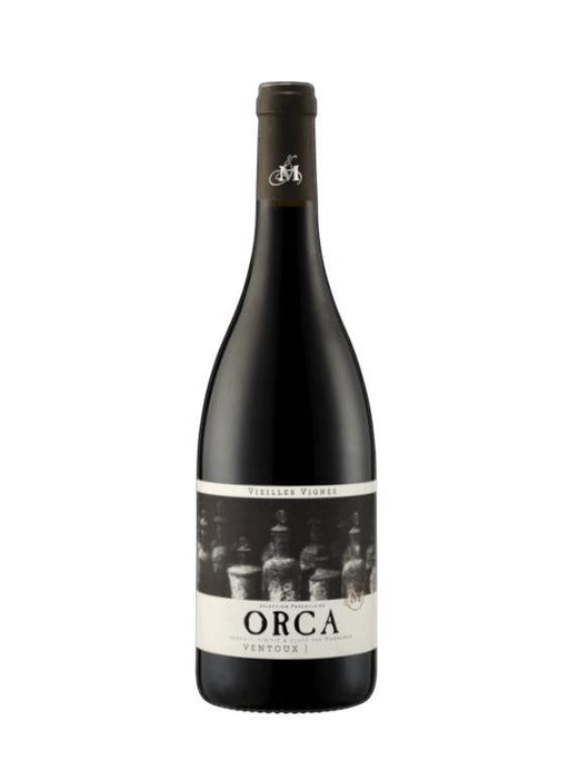 Mein-Weinhandel ORCA Vieilles Vignes AOC Ventoux 2022 Rotwein aus alten Reben, dunkle Kirschen, Tabak, Cassis, Erdbeere.