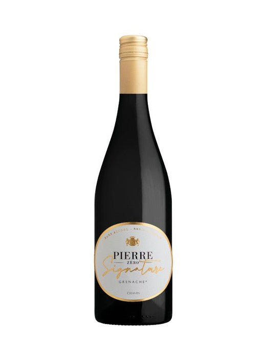 Pierre Chavin Pierre Zéro Signature Still Rouge alkoholfrei Rotwein aus Grenache, tiefrot, aromatische rote Früchte, frisch und ausgewogen.