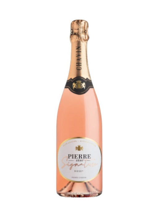 Mein-Weinhandel Pierre Zéro Signature Rosé alkoholfreier Sekt mit feiner Perlage und fruchtigen Aromen.