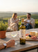 Piersanti Verdicchio dei Castelli di Jesi Classico DOC 2024 Weißwein mit Zitrus- und Mandelnoten, serviert mit Käse und Schinken