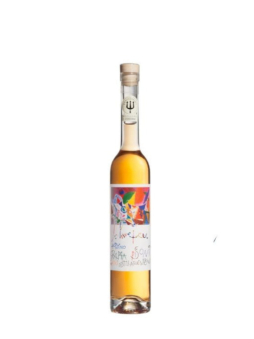 Mein-Weinhandel Pisoni Grappa Trentina Barricata Riccardo Schweizer 0,2l bernsteinfarbener Grappa aus Trentiner Reben, 3 Jahre im Barrique gereift.