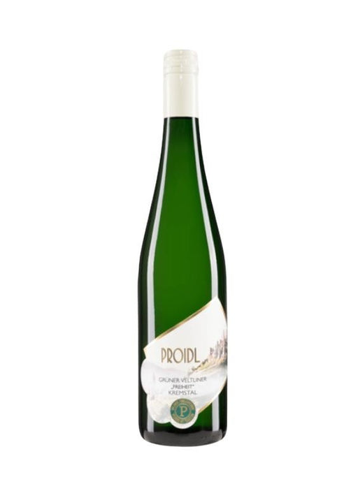 Mein-Weinhandel Proidl Grüner Veltliner "Freiheit" 2022 Weißwein mit Aromen von Wiesenblumen und Kräutern.