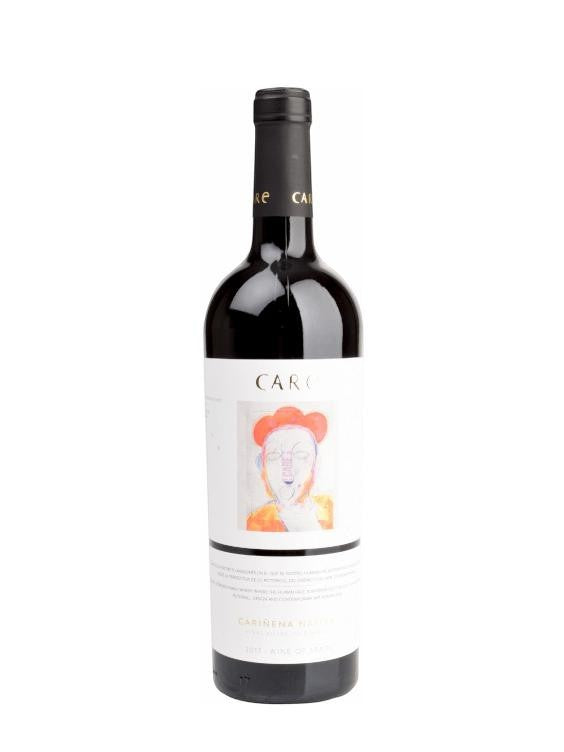 Mein-Weinhandel CARE - Bodegas Anadas - Carinena Nativa D.O. 2023 Rotwein mit dunklen Fruchtnoten und Toast, aus Spanien.