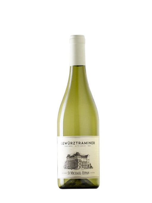 St. Michael-Eppan Gewürztraminer DOC 2024 Weißwein mit Rosen-, Birnen- und Honignoten, elegant und vollmundig.