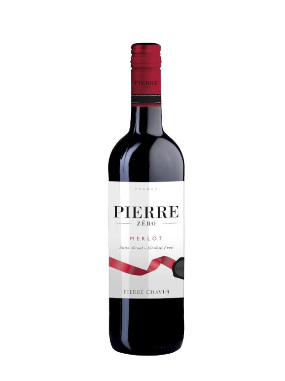 Pierre Chavin - Pierre Zéro Merlot - alkoholfrei — Mein-Weinhandel