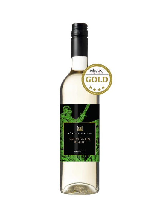 Sauvignon — alkoholfreier Krieger - Mein-Weinhandel König & Blanc Weißwein -